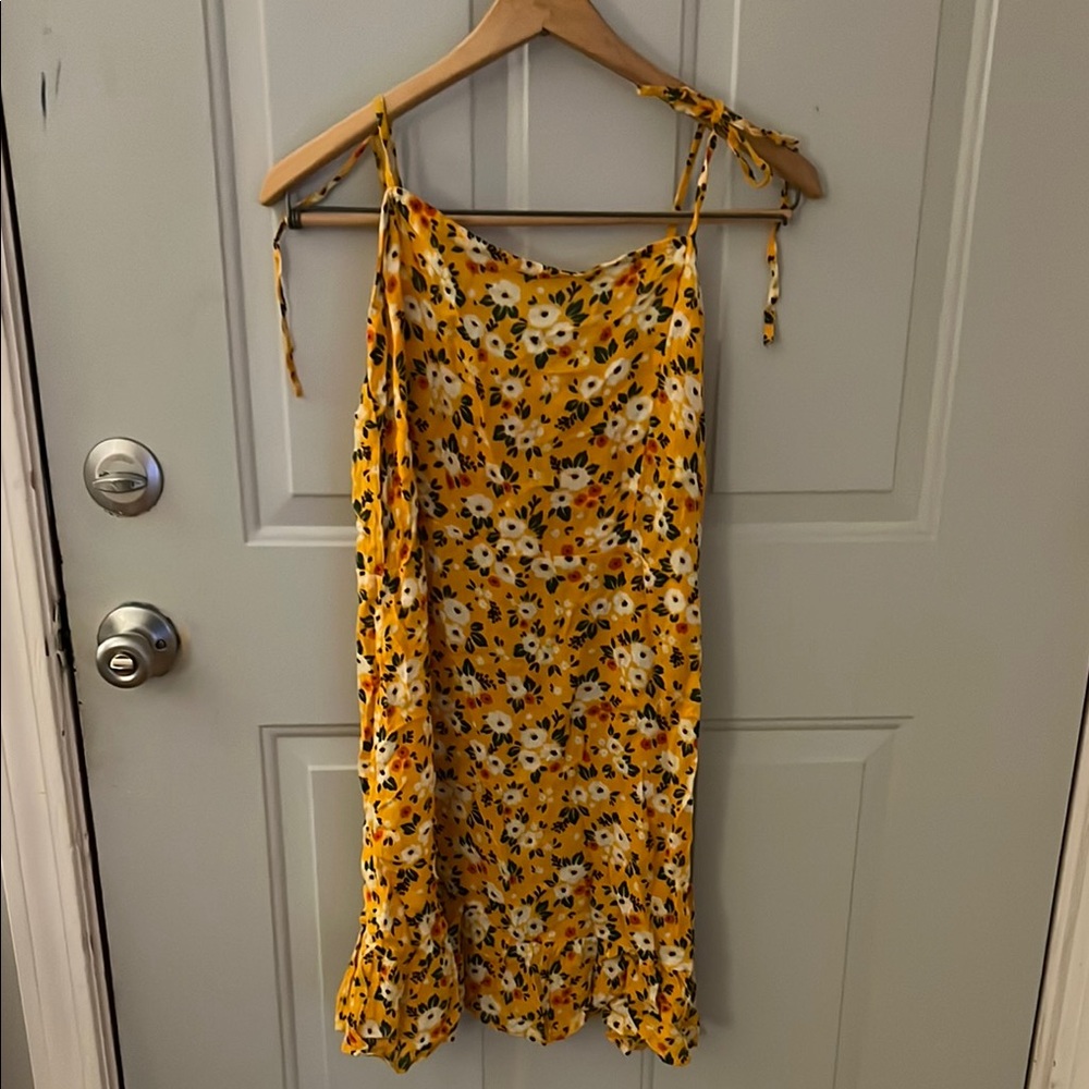 Floral Yellow Sundress